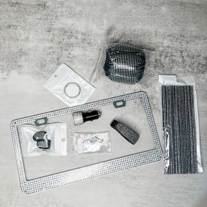 Bling Rhinestone Car Accessories